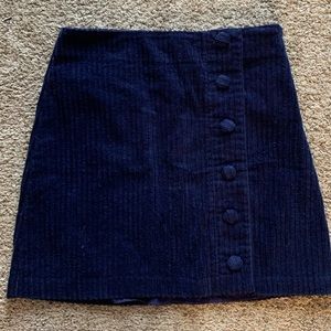 Francesca corduroy skirt.